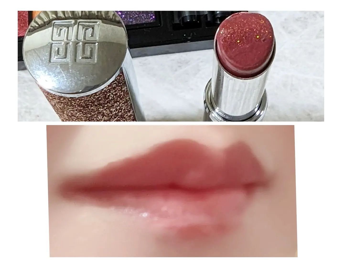 ローズ・パーフェクト No.520 ファシネイティング・ピンク/GIVENCHY/リップバームを使ったクチコミ（3枚目）