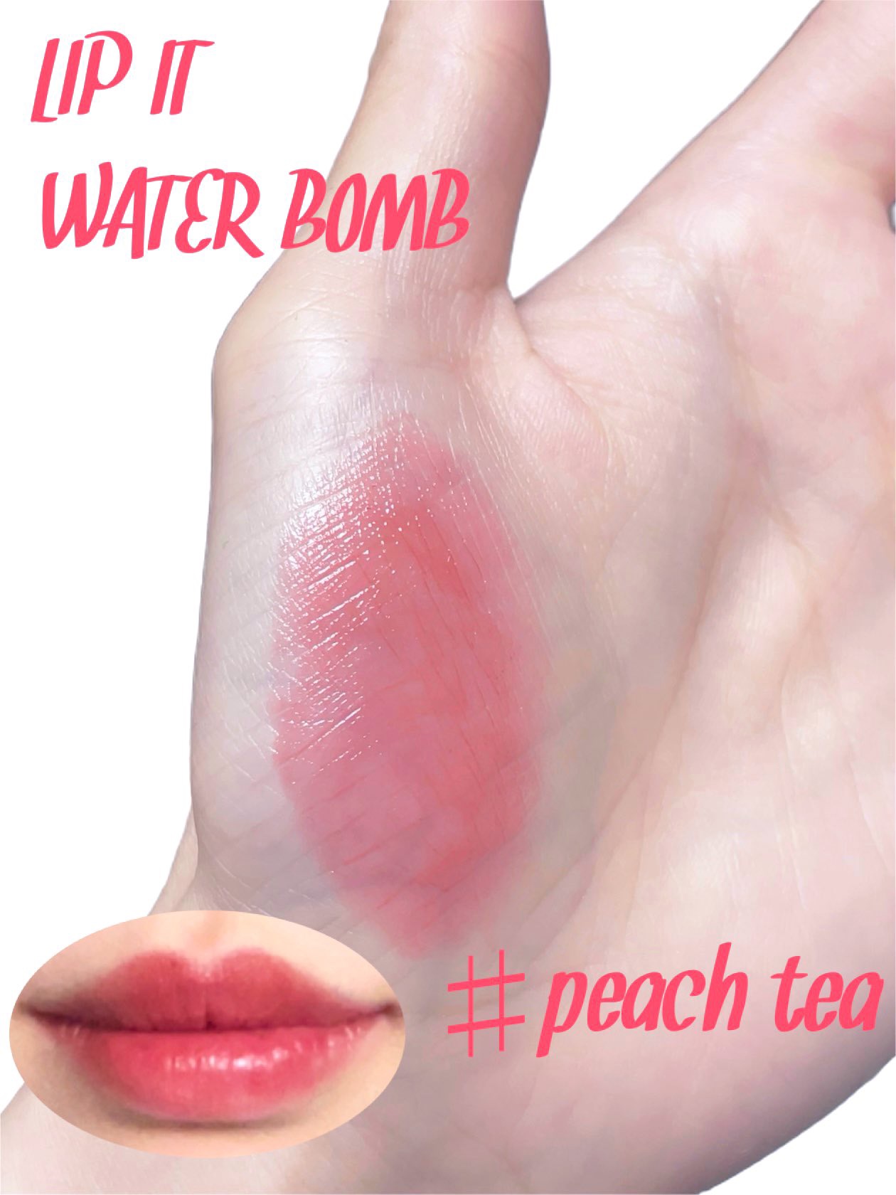 Water bomb/Lipit./口紅を使ったクチコミ（2枚目）