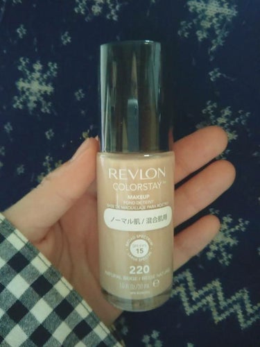 カラーステイ メイクアップ/REVLON/リキッドファンデーションを使ったクチコミ（1枚目）