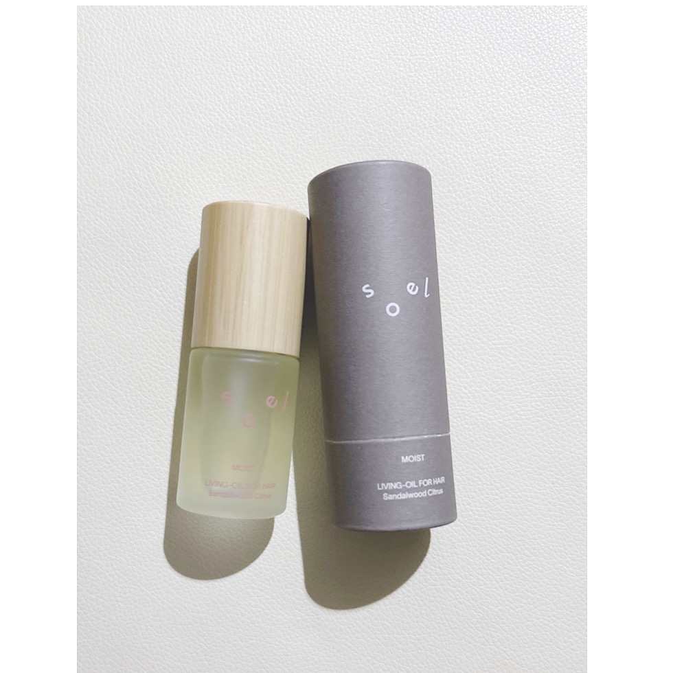 soel ソエル　サンダルウッドシトラス　スタイリング剤　ヘアオイル2点セット♪ soel LIVING-OIL SKINCARE】LIVING-OIL フォーヘア サンダル