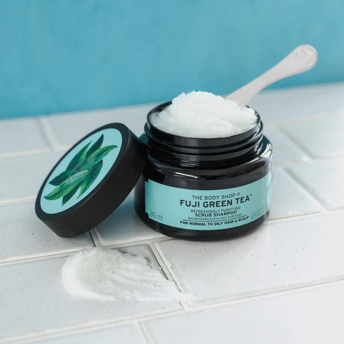 リフレッシュピュアクレンジングヘアスクラブ FGT/THE BODY SHOP/市販シャンプーを使ったクチコミ（1枚目）