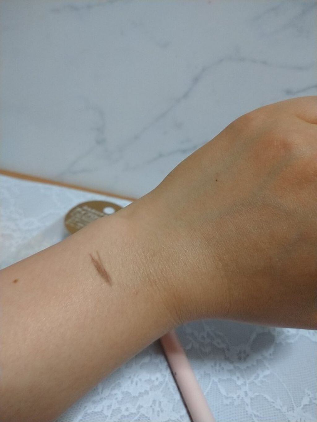 アイブロウペンシル 02 ナチュラルブラウン/Kirei&co./アイブロウペンシルを使ったクチコミ（2枚目）