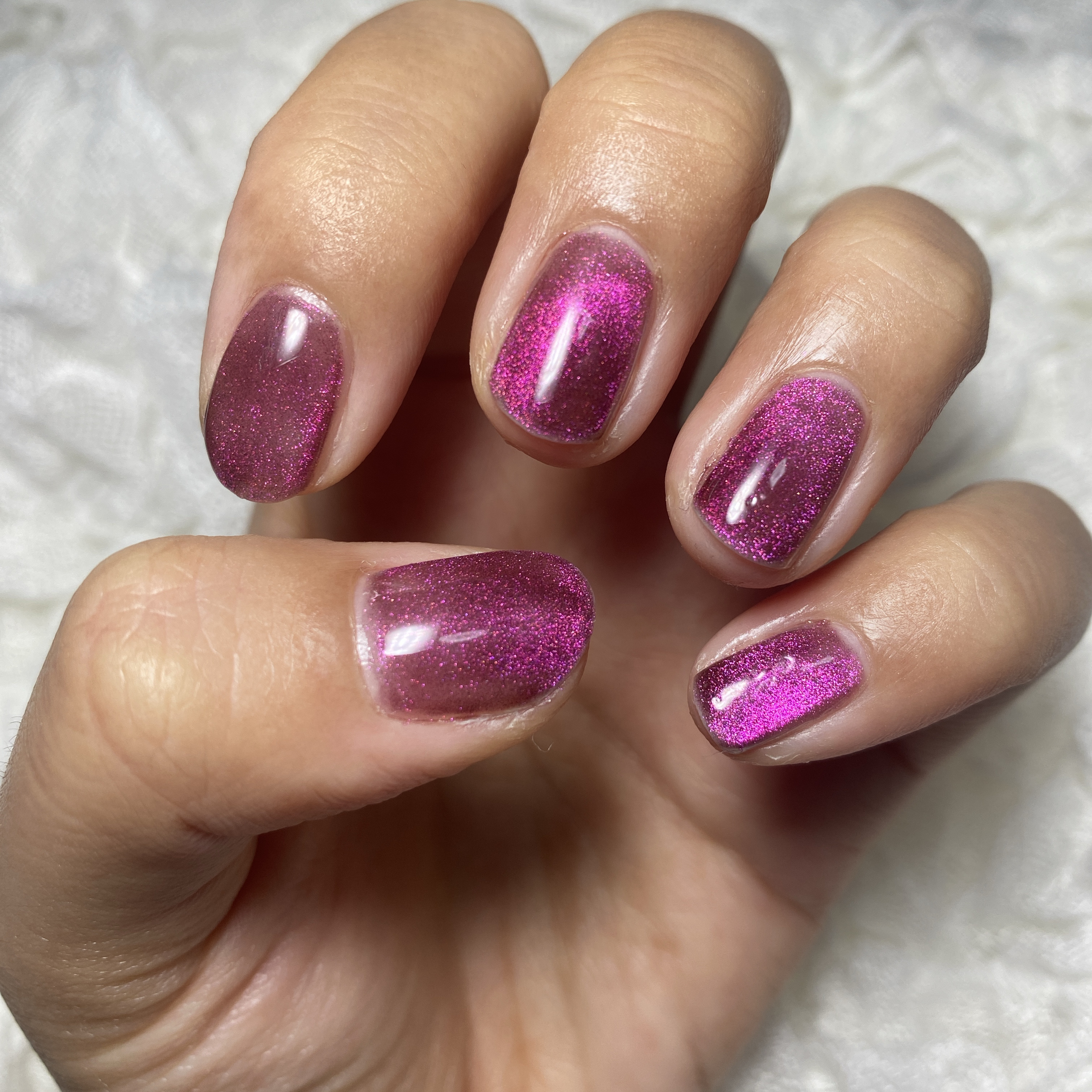 アニマルマグネットジェル/ネイル工房/ジェルネイルを使ったクチコミ（2枚目）