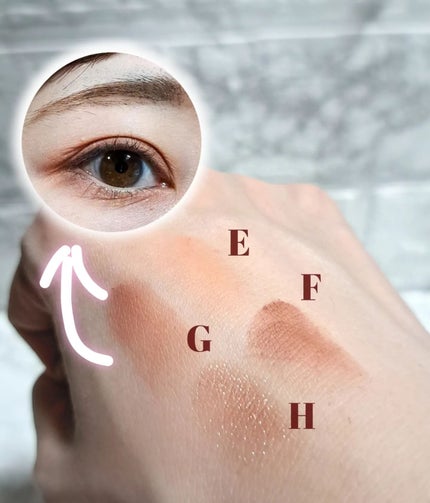 プティパレットアイズ(マットタイプ)/キャンメイク/パウダーアイシャドウを使ったクチコミ(6枚目)