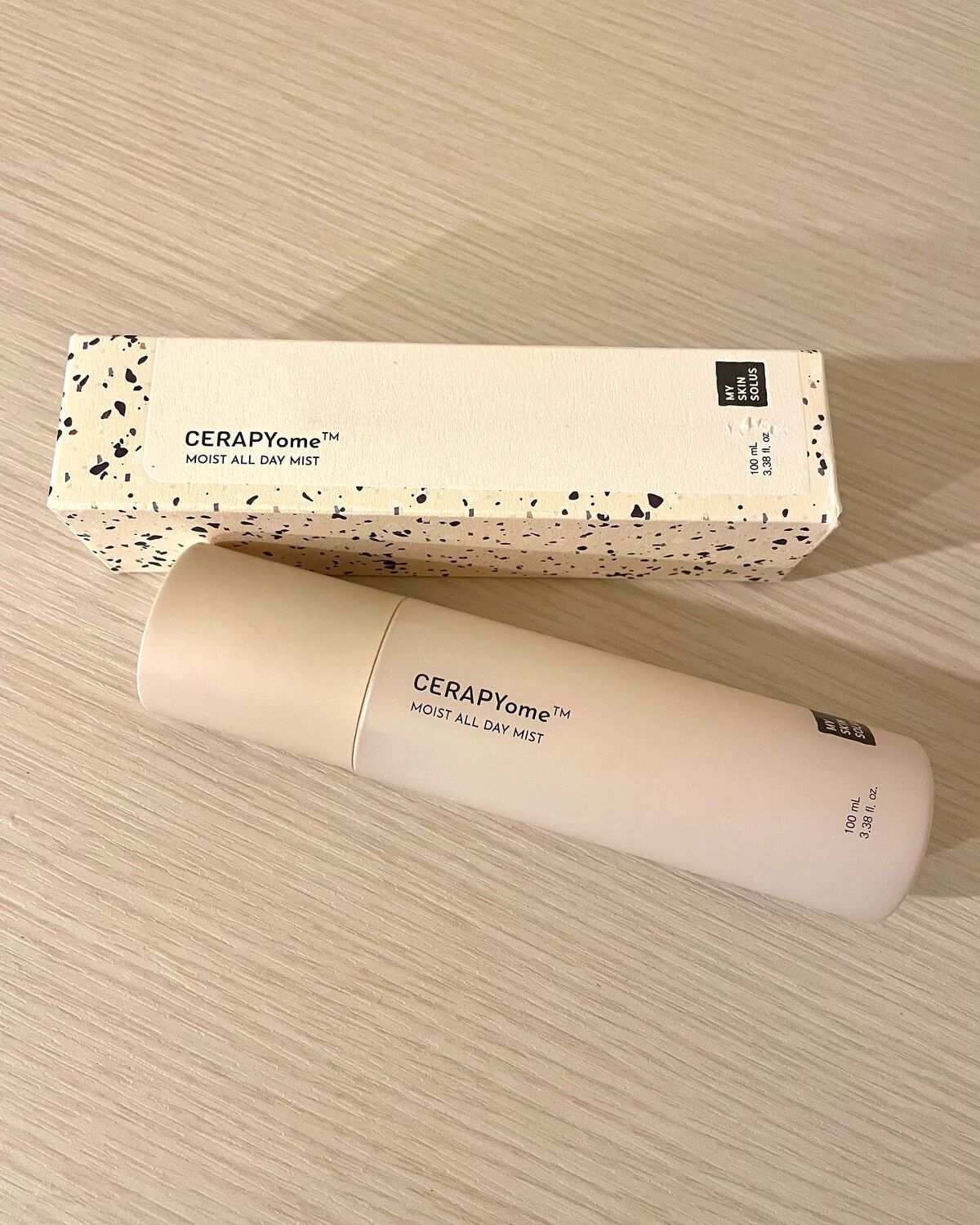 CERAPYome Moist All Day Mist/my skin solus/ミスト状化粧水を使ったクチコミ（1枚目）