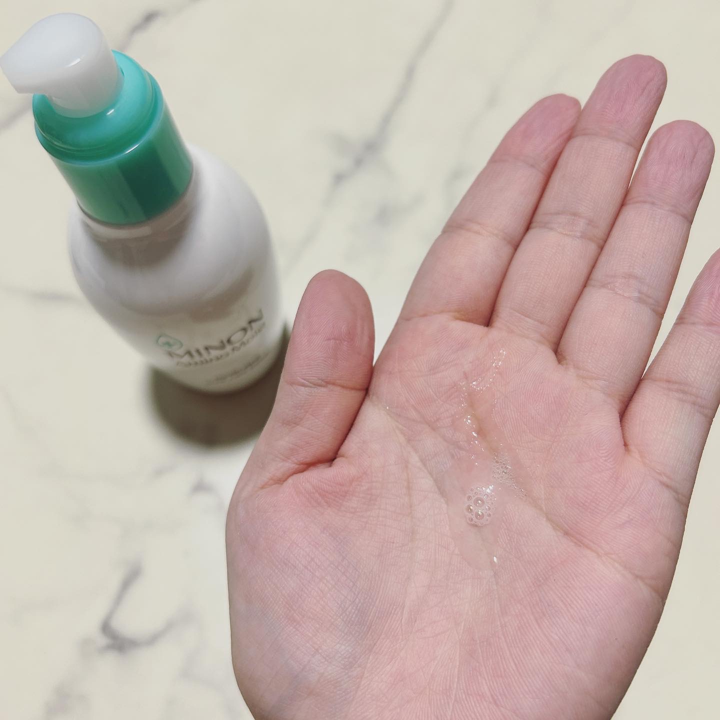 ミノン アミノモイスト 薬用アクネケア ローション/ミノン/化粧水を使ったクチコミ（2枚目）