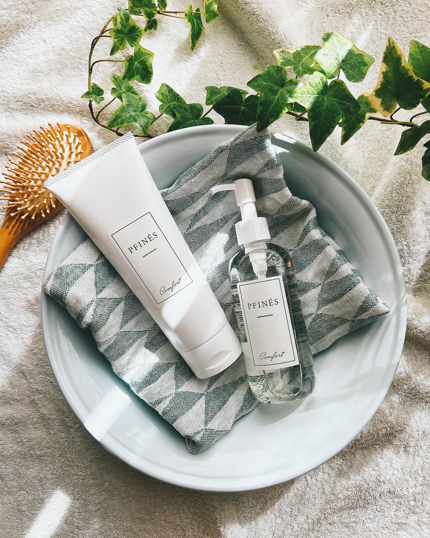 フレグランスシャンプー/トリートメントセット コンフィデント/PFINÉS/市販シャンプーを使ったクチコミ（1枚目）