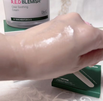 レッドブレミッシュ クリアスージングクリーム/Dr.G/フェイスクリームを使ったクチコミ(5枚目)