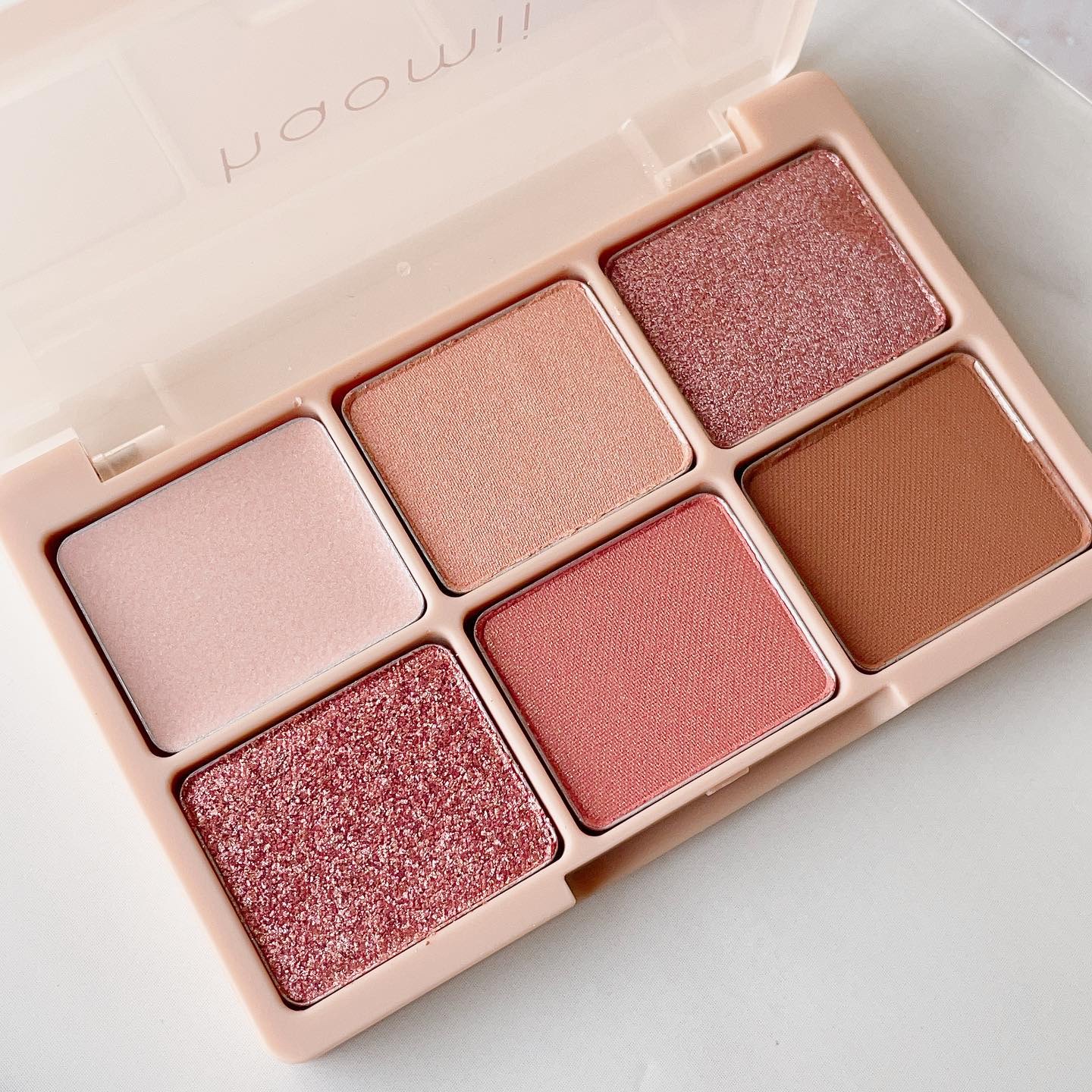 カクテルルーチェアイパレット 03 アプリコットメロウ/haomii/マルチパレットを使ったクチコミ（2枚目）