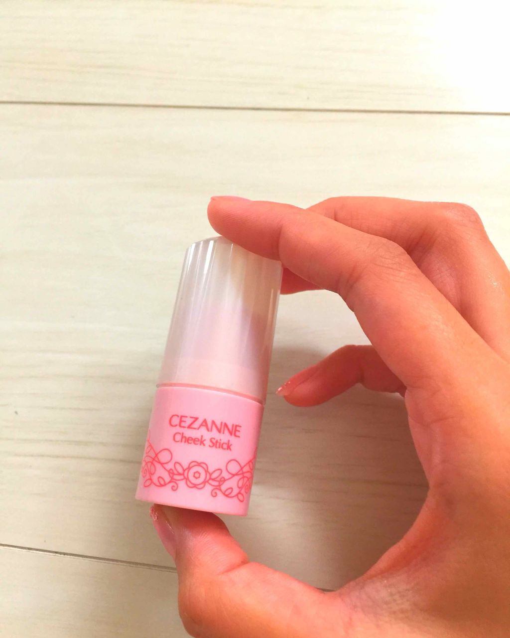 チークスティック/CEZANNE/ジェル・クリームチークを使ったクチコミ（1枚目）
