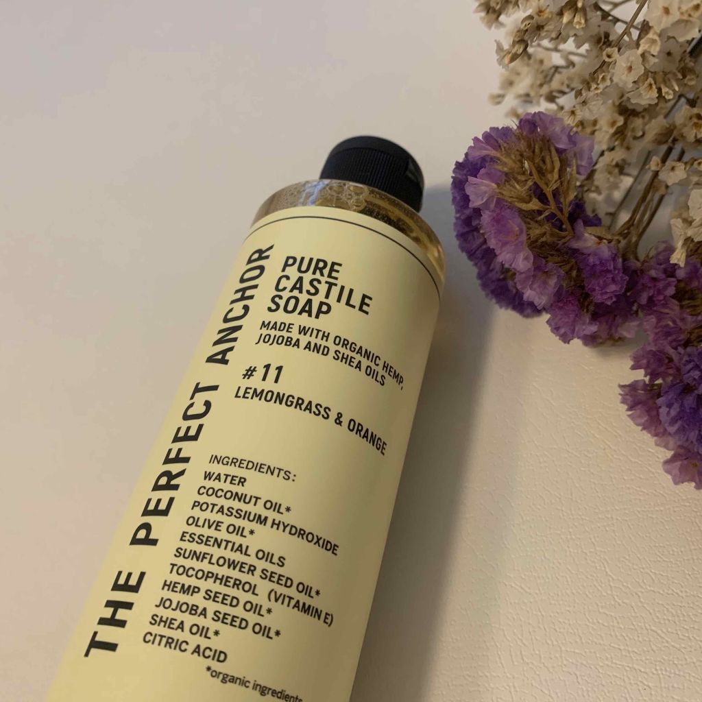 ザ・パーフェクトアンカー レモングラス＆オレンジ #11/THE PERFECT ANCHOR/ボディソープを使ったクチコミ（1枚目）