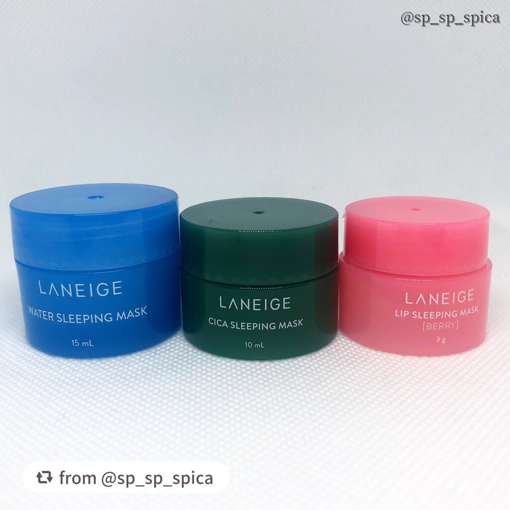 シカスリーピングマスク/LANEIGE/フェイスクリームを使ったクチコミ(2枚目)