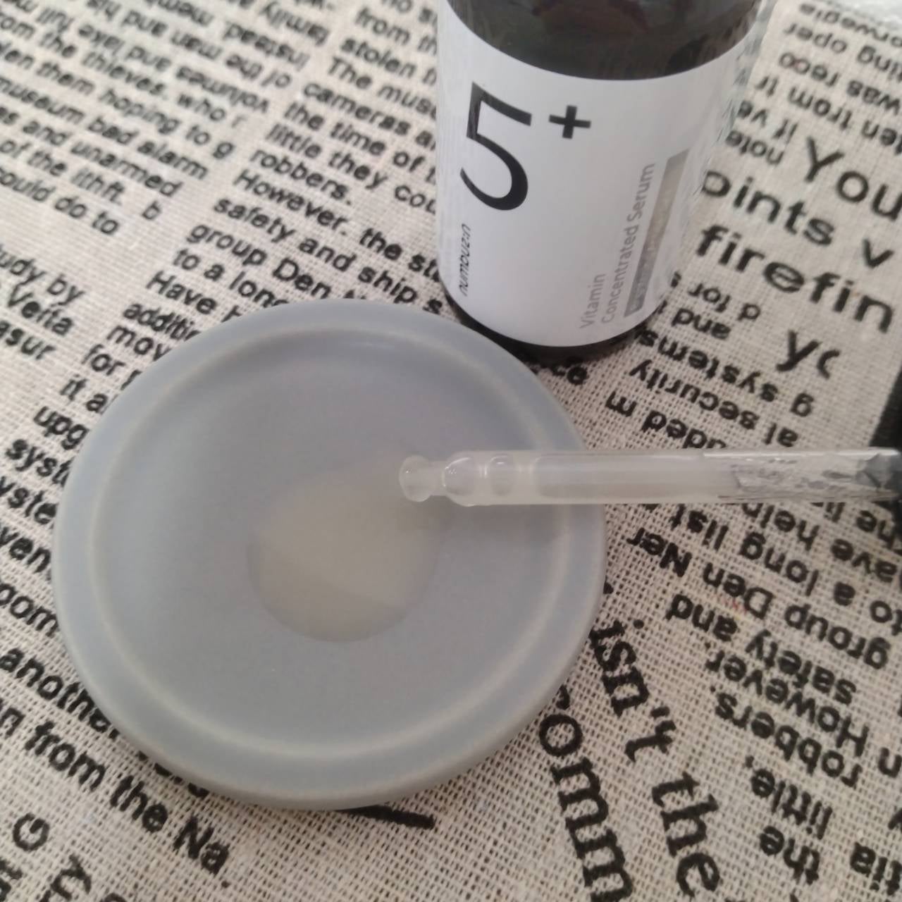 5番 白玉グルタチオンC美容液/numbuzin/美容液を使ったクチコミ(6枚目)