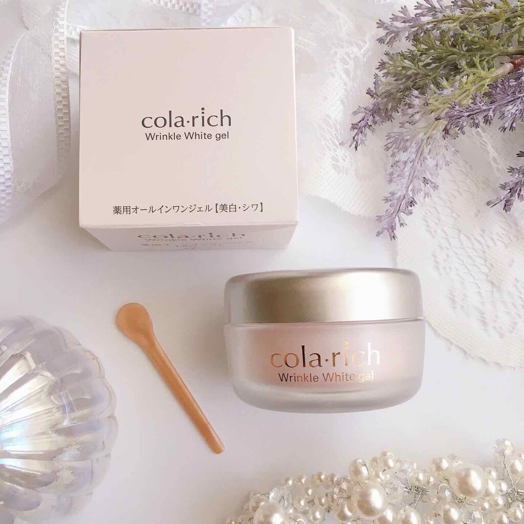 薬用美白・シワ改善オールインワンジェル/コラリッチ/オールインワン化粧品を使ったクチコミ(1枚目)