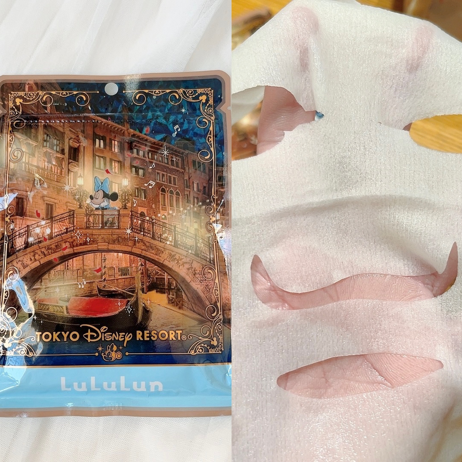 フェイスマスク〈LuLuLun〉 ミニー/東京ディズニーリゾート/シートマスク・パックを使ったクチコミ（3枚目）