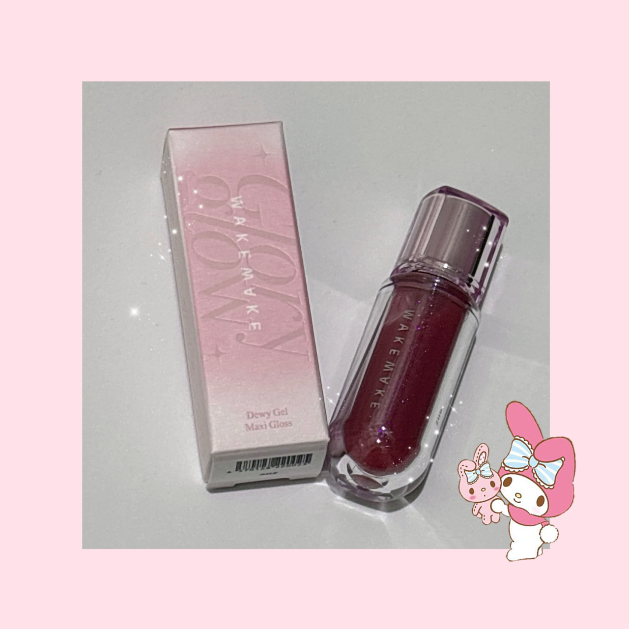 デュイジェルマキシグロス/wakemake/リップグロスを使ったクチコミ（1枚目）