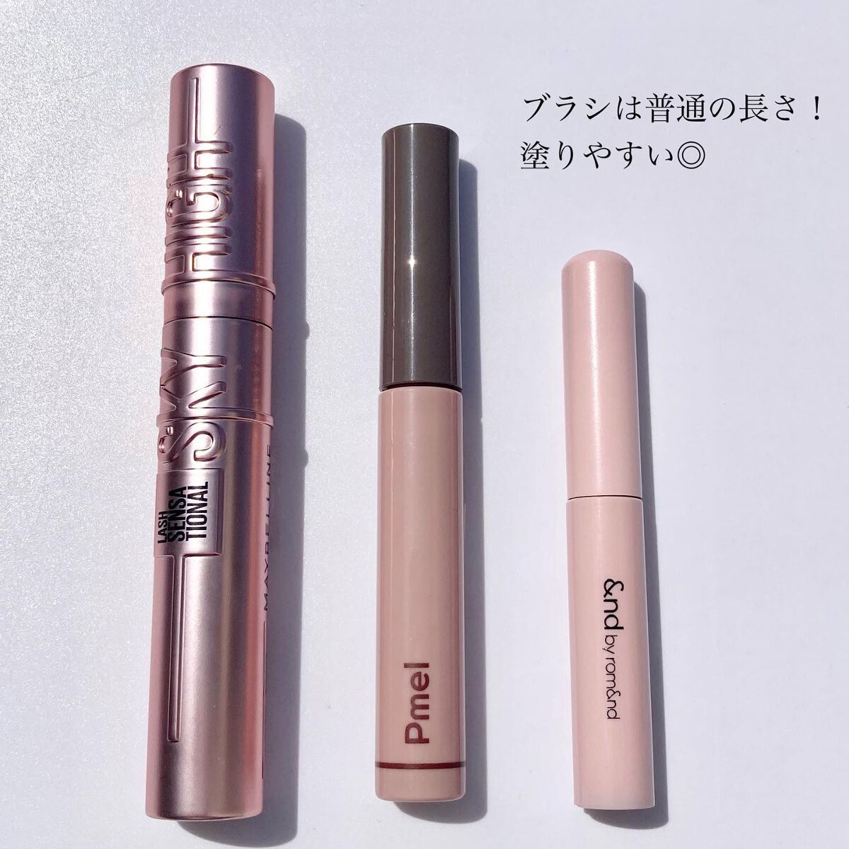 メロウボリュームマスカラ/&nd by rom&nd/マスカラを使ったクチコミ(3枚目)