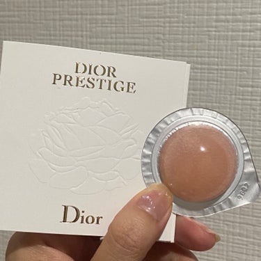 Dior プレステージ ローズ キャビア マスクのクチコミ「Dior
プレステージ ローズ キャビア マスク 試供品 3ml

肌の調子爆上がりよ🏻現品欲.....」（1枚目）