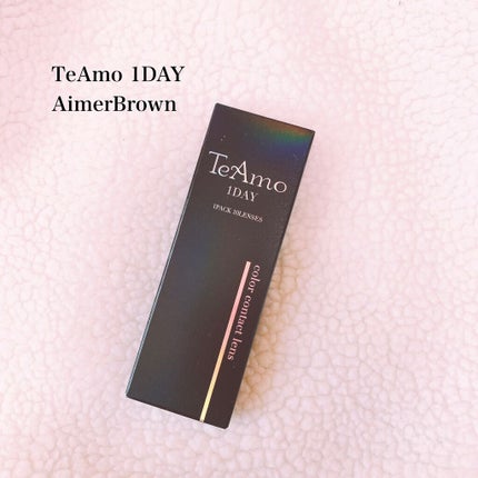 TeAmo 1DAY/TeAmo/ワンデー(1DAY)カラコンを使ったクチコミ(2枚目)