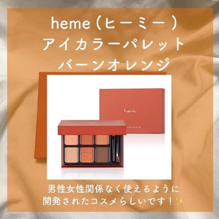 アイカラーパレット/heme/アイシャドウパレットを使ったクチコミ(2枚目)