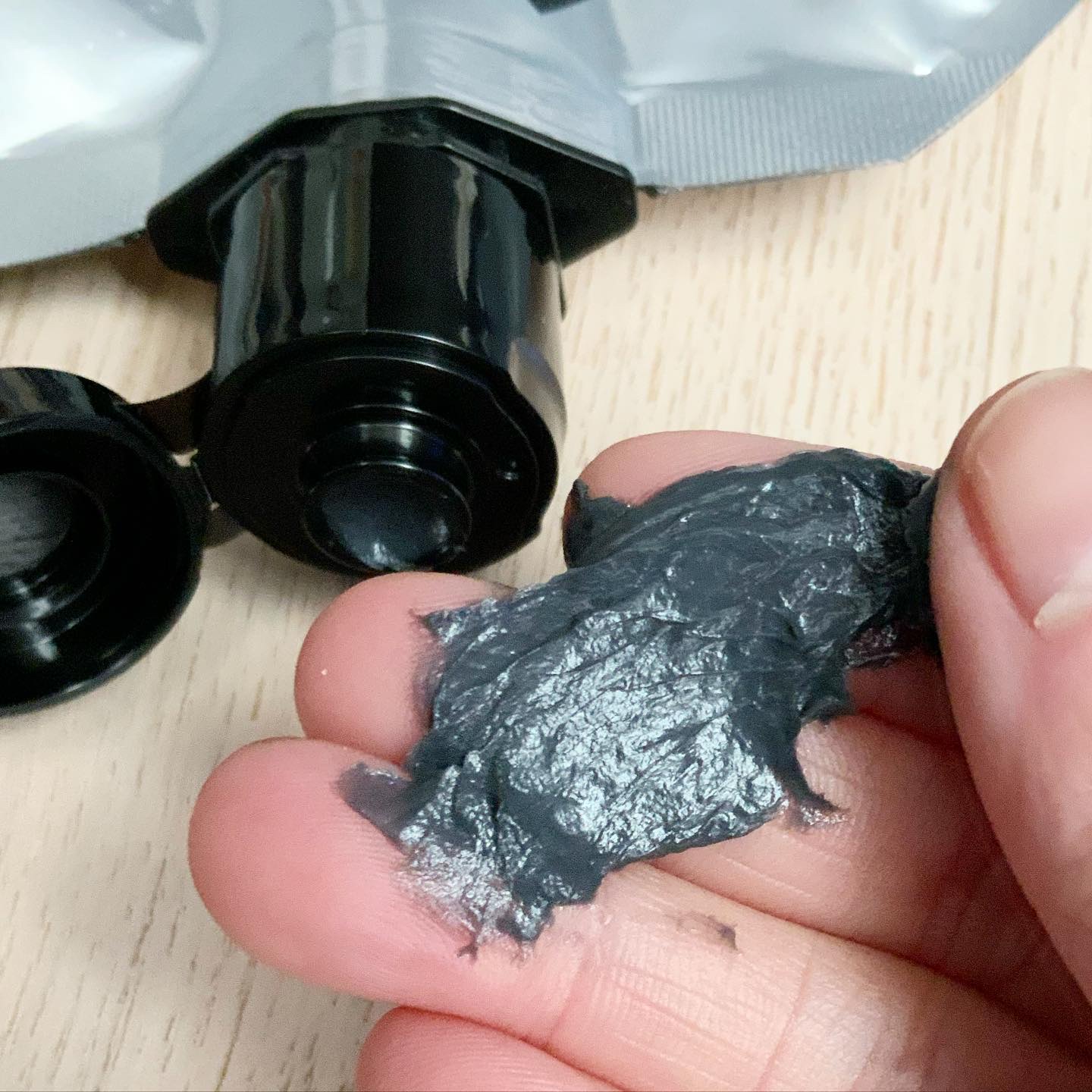 ブラッククリームシャンプー/creme de Ann/市販シャンプーを使ったクチコミ（2枚目）