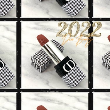 ルージュ ディオール 100V ヌード ルック ベルベット<ニュー ルック エディション>（生産終了）/Dior/口紅を使ったクチコミ（1枚目）