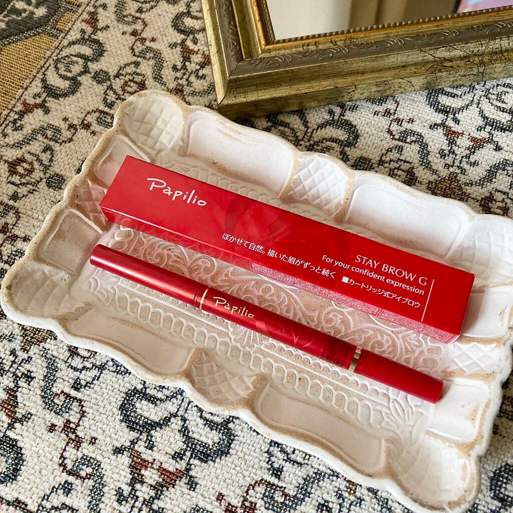 ステイブロウ/Papilio/アイブロウペンシルを使ったクチコミ(3枚目)