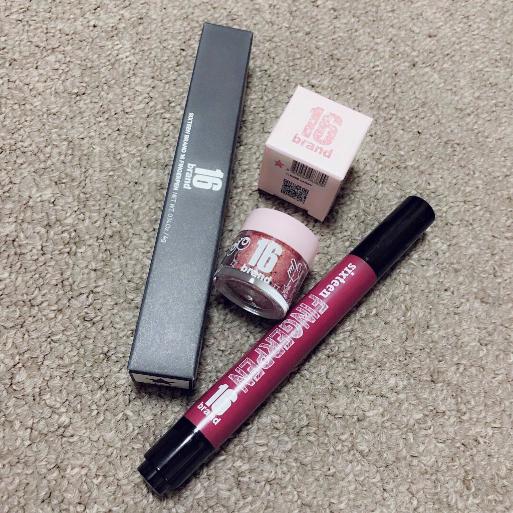 16 FINGERPEN/16BRAND/口紅を使ったクチコミ（1枚目）