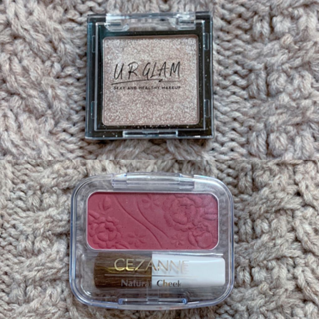 UR GLAM　POWDER EYESHADOW/U R GLAM/単色アイシャドウを使ったクチコミ（3枚目）