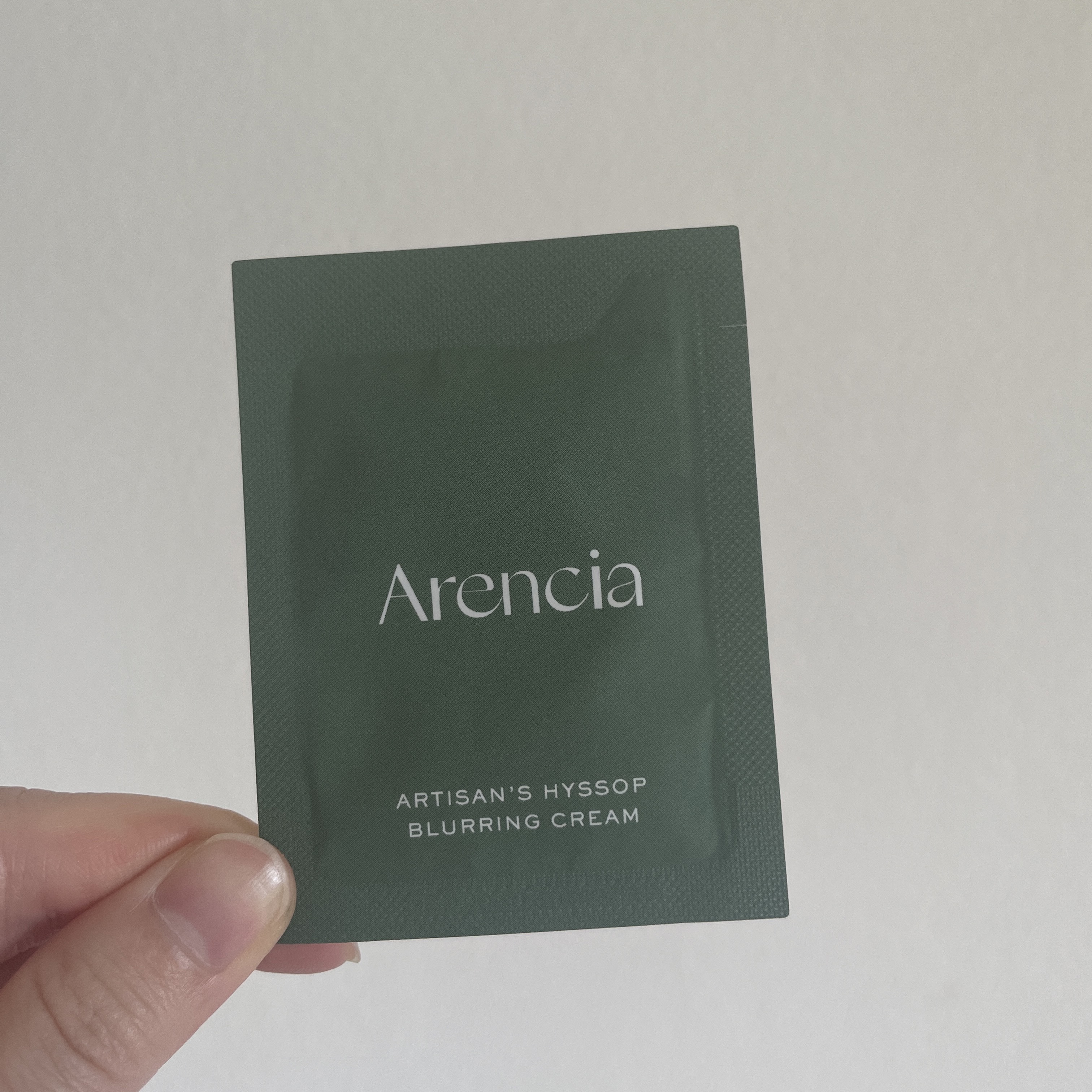 ヒソップ ブラーリング クリーム 30g/アレンシア/フェイスクリームを使ったクチコミ（1枚目）