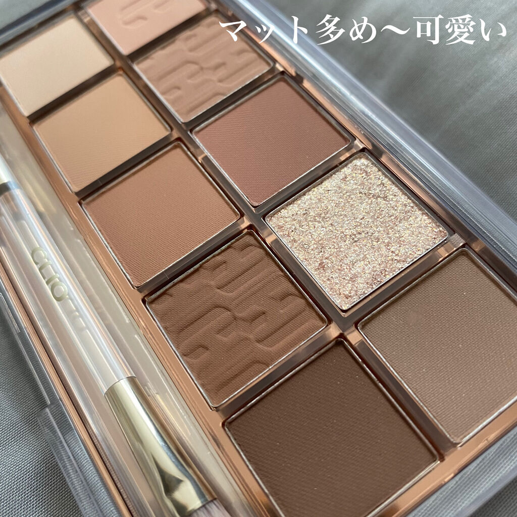 プロ アイ パレット/CLIO/アイシャドウパレットを使ったクチコミ（2枚目）