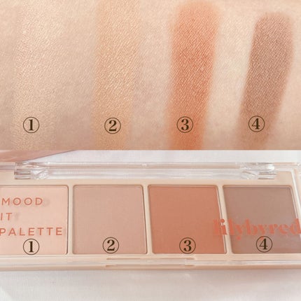 ムードイットパレット/lilybyred/マルチパレットを使ったクチコミ(2枚目)