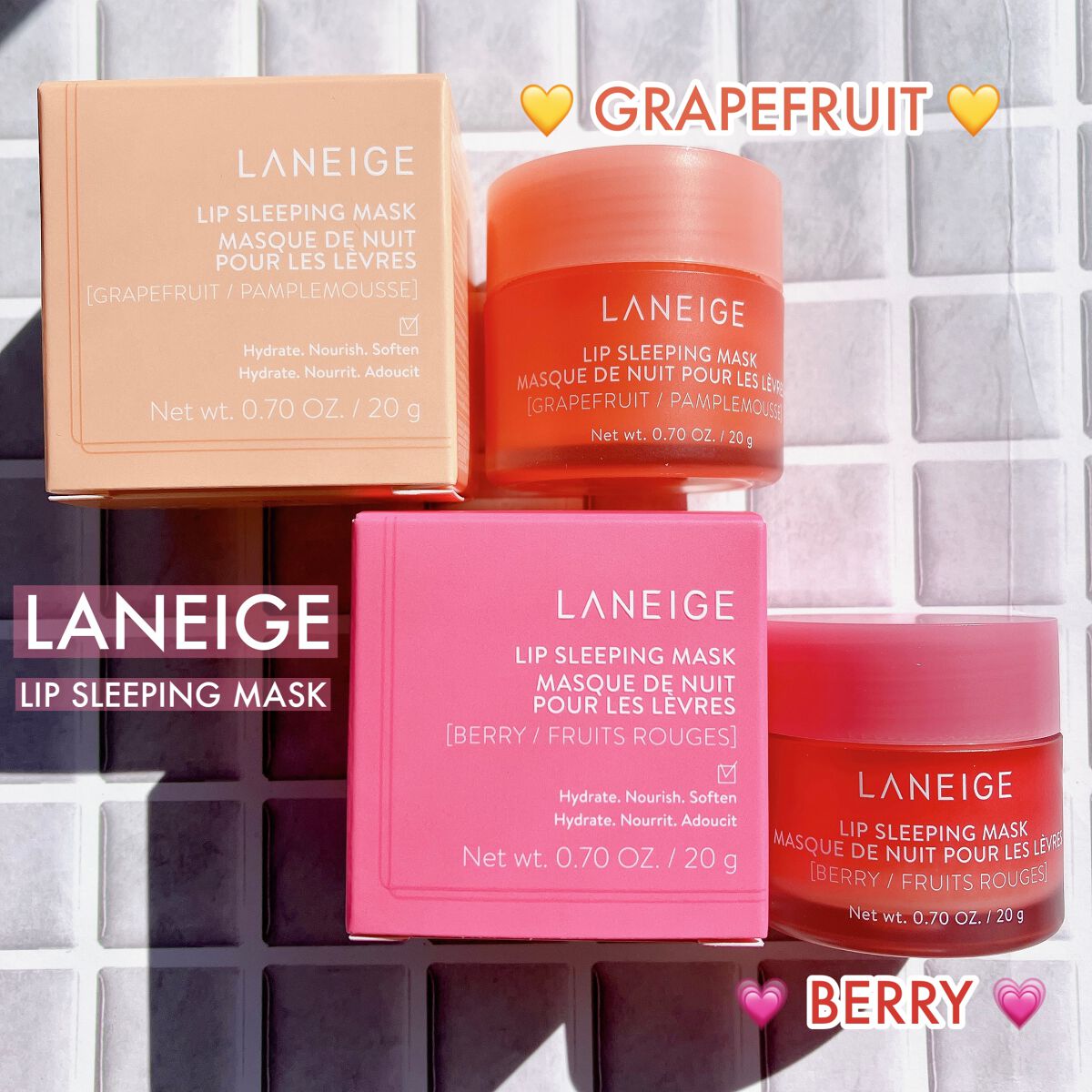 リップスリーピングマスク/LANEIGE/リップバームを使ったクチコミ（1枚目）