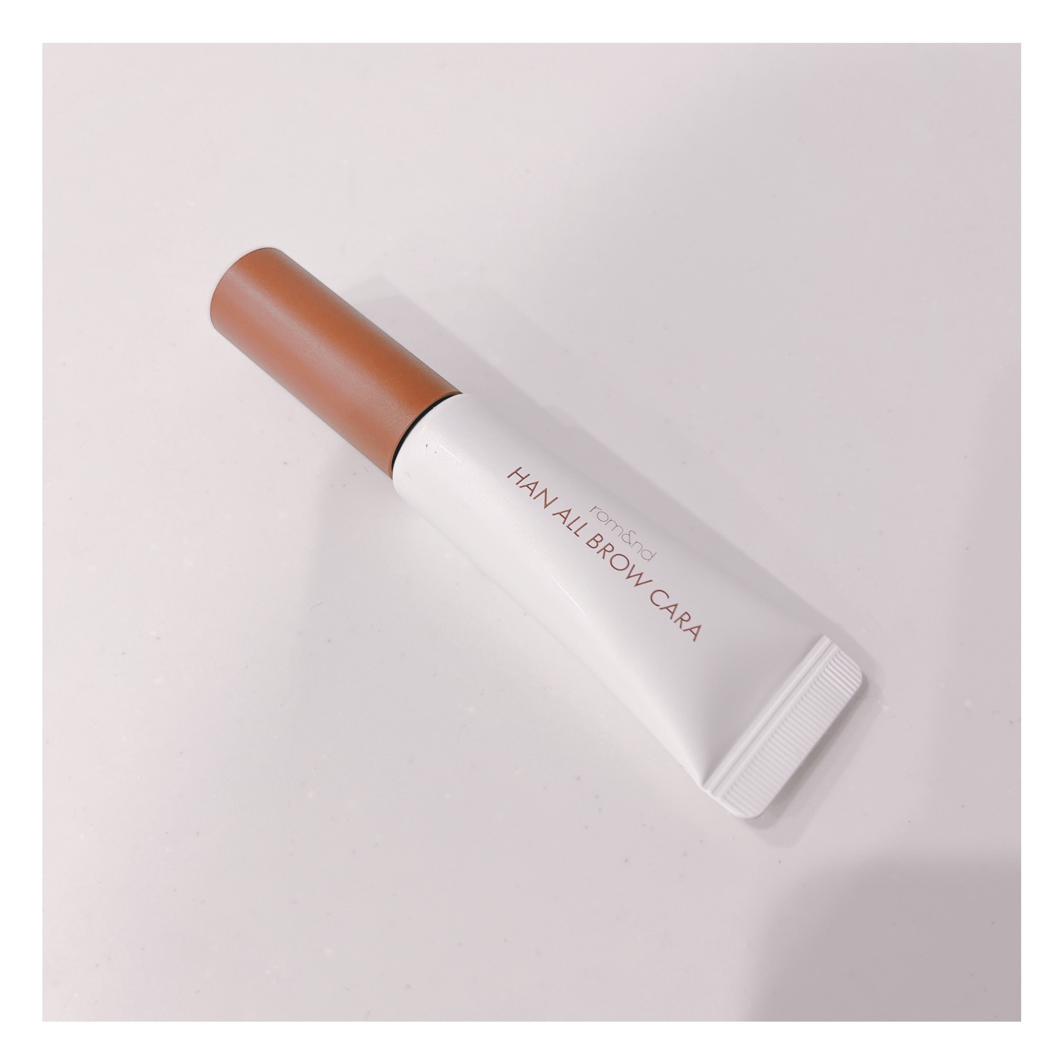 ハンオールブロウカラ/rom&nd/眉マスカラを使ったクチコミ（3枚目）