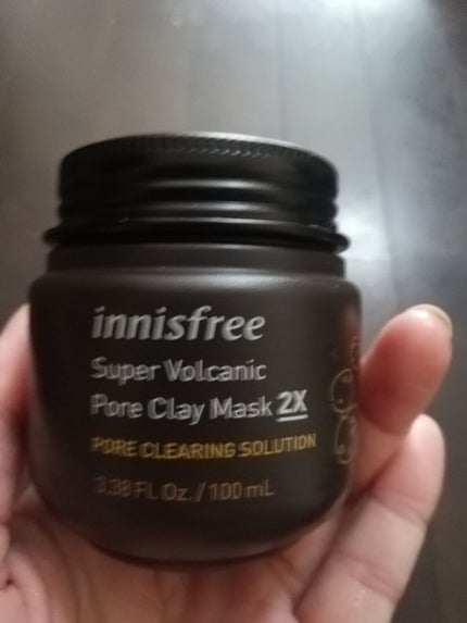 スーパーヴォルカニック ポア クレイマスク/innisfree/洗い流すパック・マスクを使ったクチコミ(1枚目)