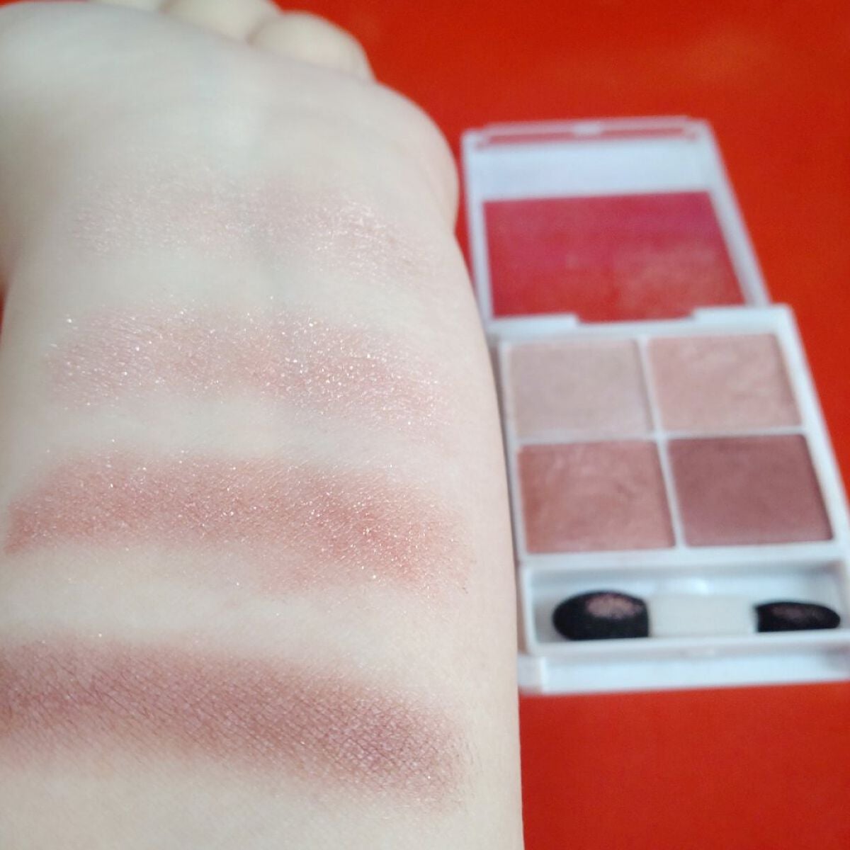 シルキースフレアイズ/キャンメイク/アイシャドウパレットを使ったクチコミ(8枚目)