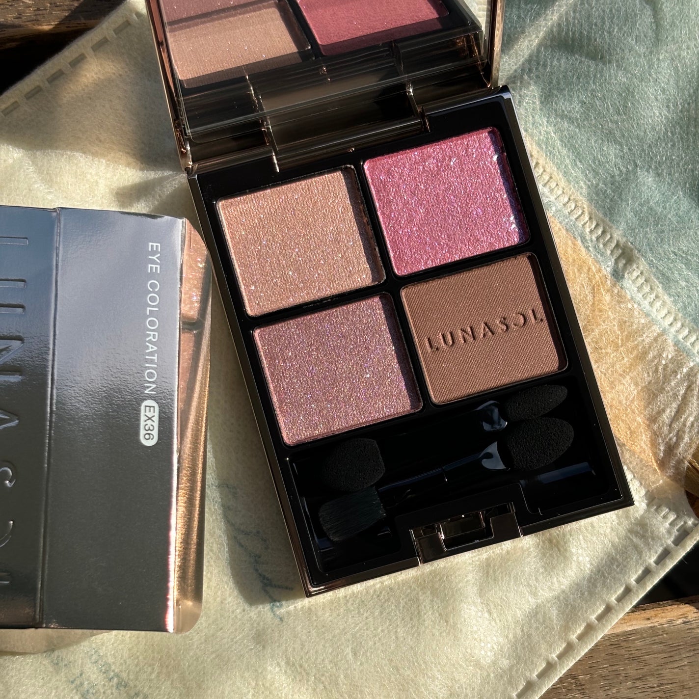 アイカラーレーション/LUNASOL/アイシャドウパレットを使ったクチコミ(2枚目)