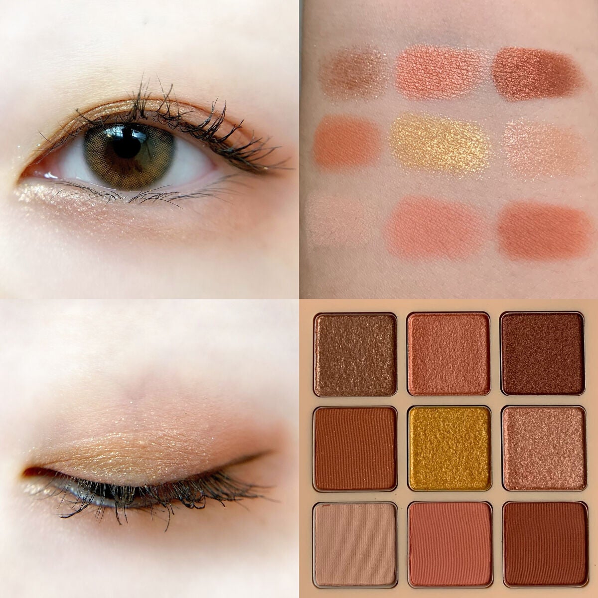 マテリアルカラーパレット/leur charme/アイシャドウパレットを使ったクチコミ(7枚目)