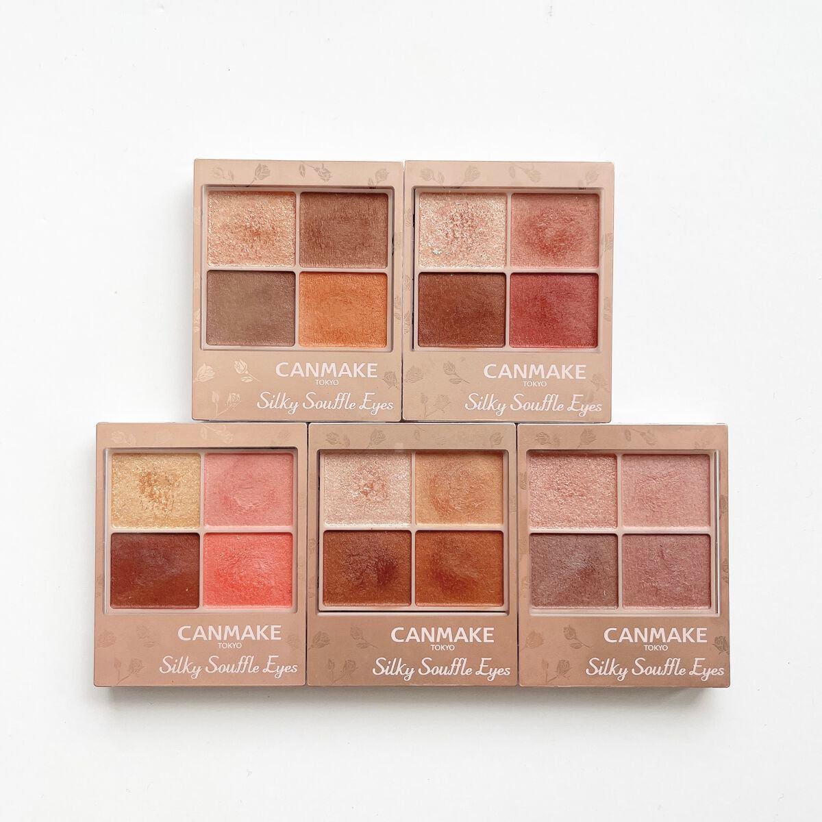 シルキースフレアイズ(マットタイプ)/キャンメイク/アイシャドウパレットを使ったクチコミ(9枚目)