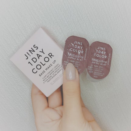 JINS1DAYCOLOR/JINS/ワンデー(1DAY)カラコンを使ったクチコミ(2枚目)