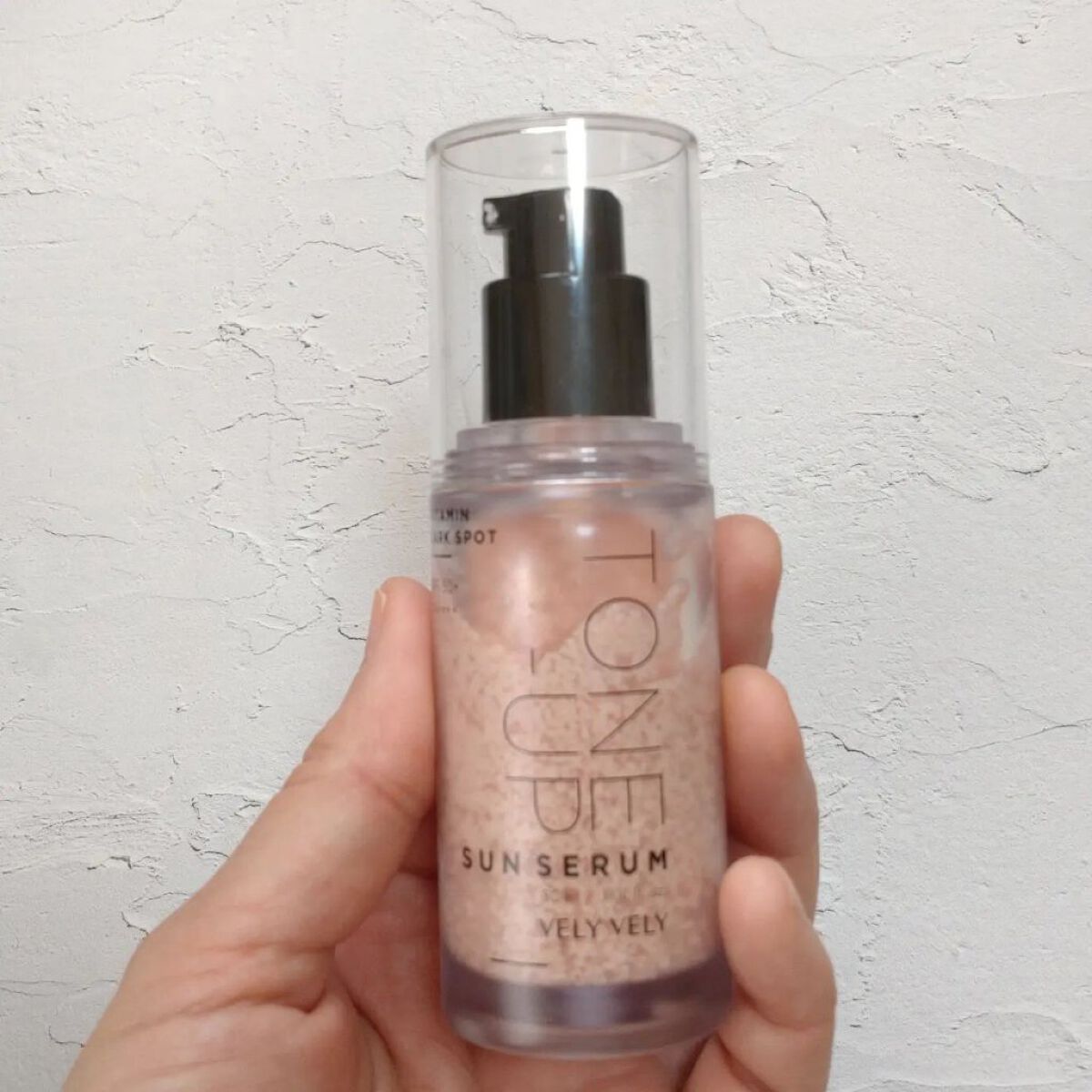 ビタミントーンアップサンセラム/VELY VELY/日焼け止めローションを使ったクチコミ（3枚目）