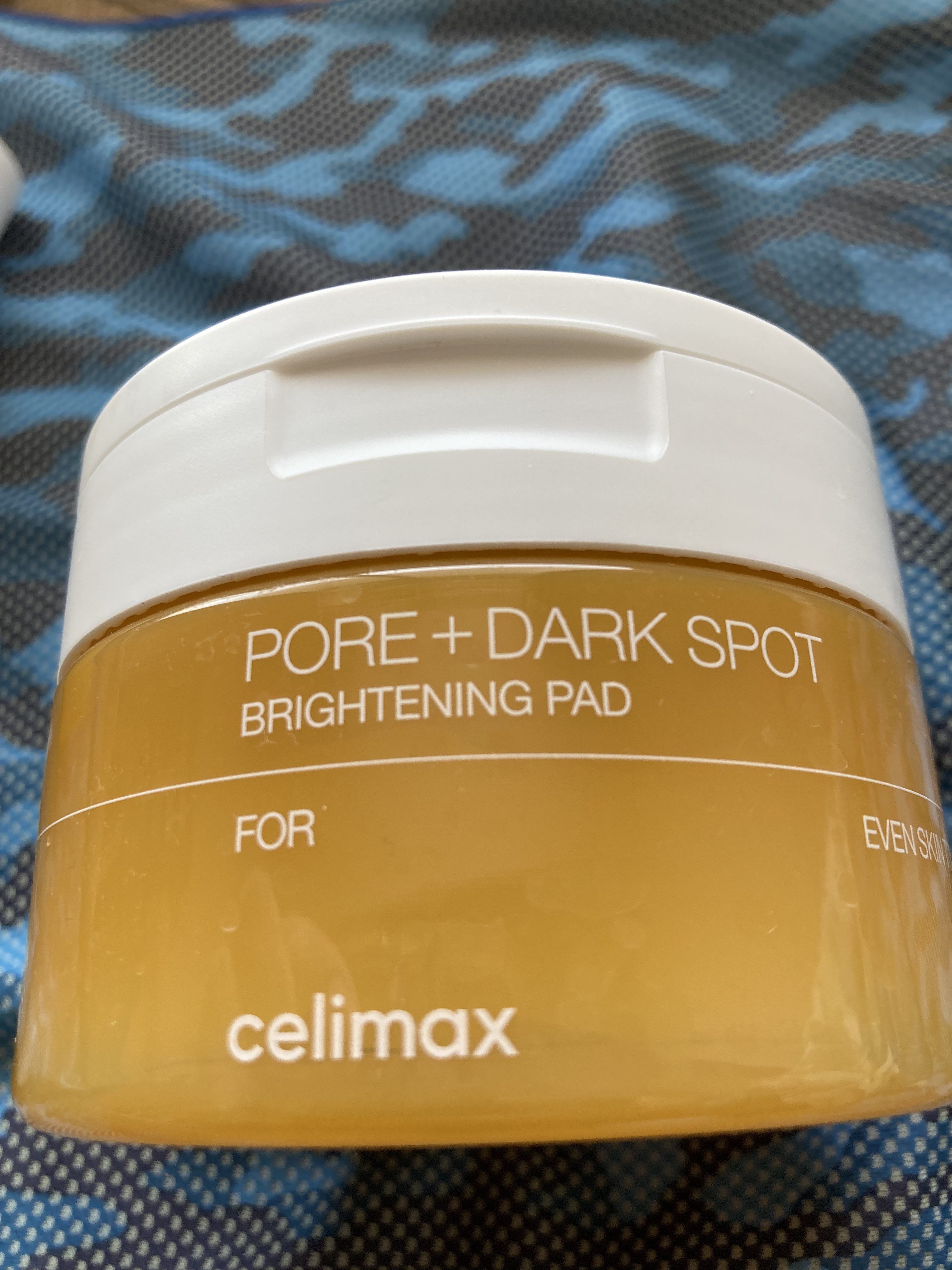 ポアブライトニング シミケア パッド/celimax/トナーパッドを使ったクチコミ（1枚目）