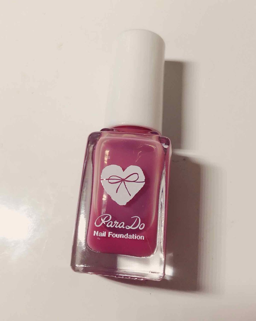 ネイルファンデーション/パラドゥ/マニキュアを使ったクチコミ（2枚目）