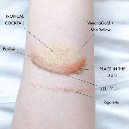 ザ アイシャドウ L 172 Vimana Gold/ADDICTION/単色アイシャドウを使ったクチコミ(2枚目)