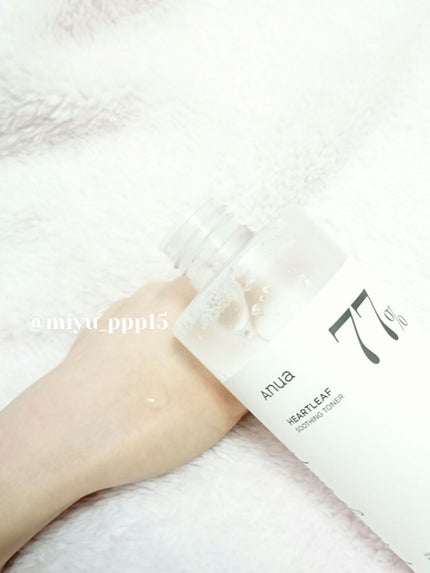 ドクダミ 77 スージングトナー/Anua/化粧水を使ったクチコミ(2枚目)