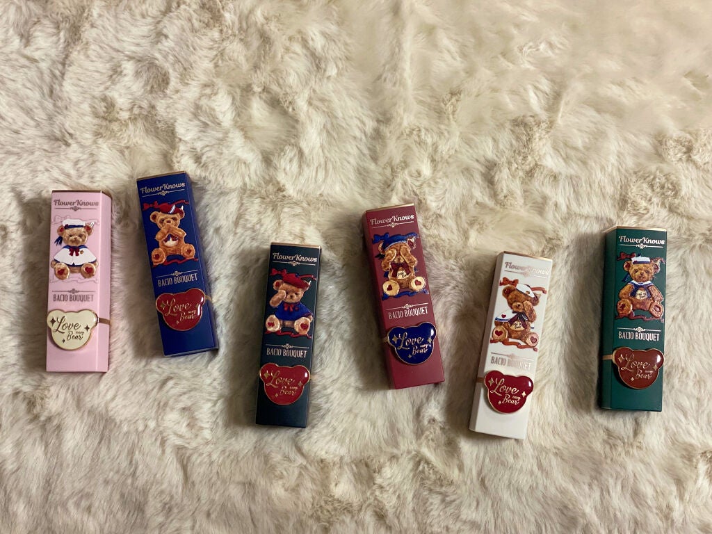 Love Bear マットリップスティック/FlowerKnows/口紅を使ったクチコミ(3枚目)