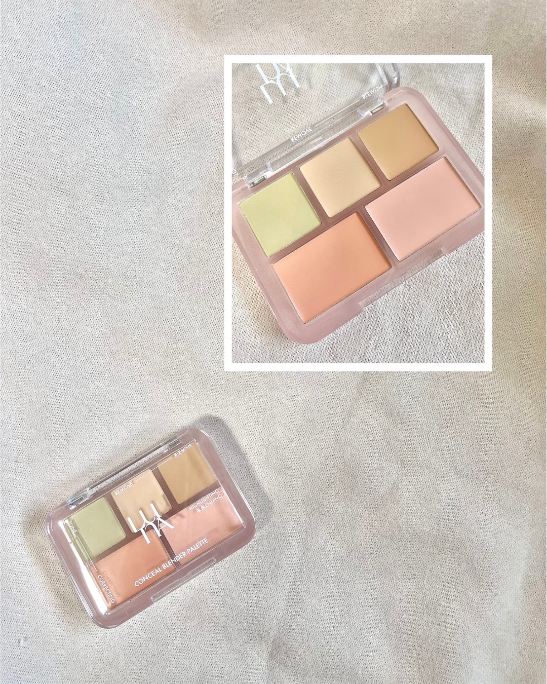 コンシールブレンダーパレット/LUNA/パレットコンシーラーを使ったクチコミ（2枚目）