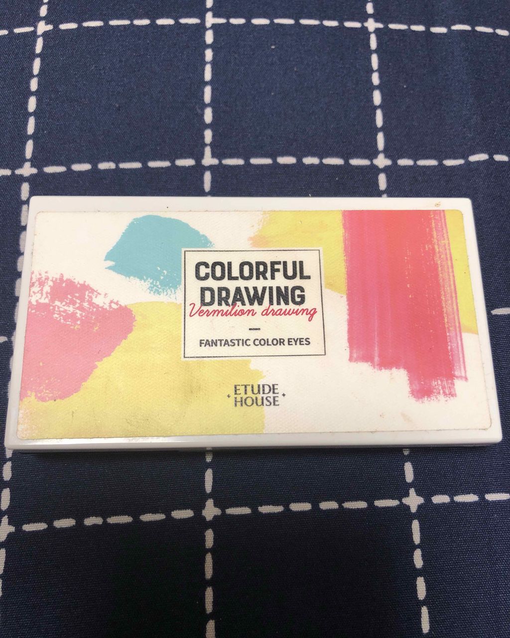 ファンタスティックカラーアイズ #ヴァーミリオンドローイング/ETUDE/アイシャドウパレットを使ったクチコミ（3枚目）