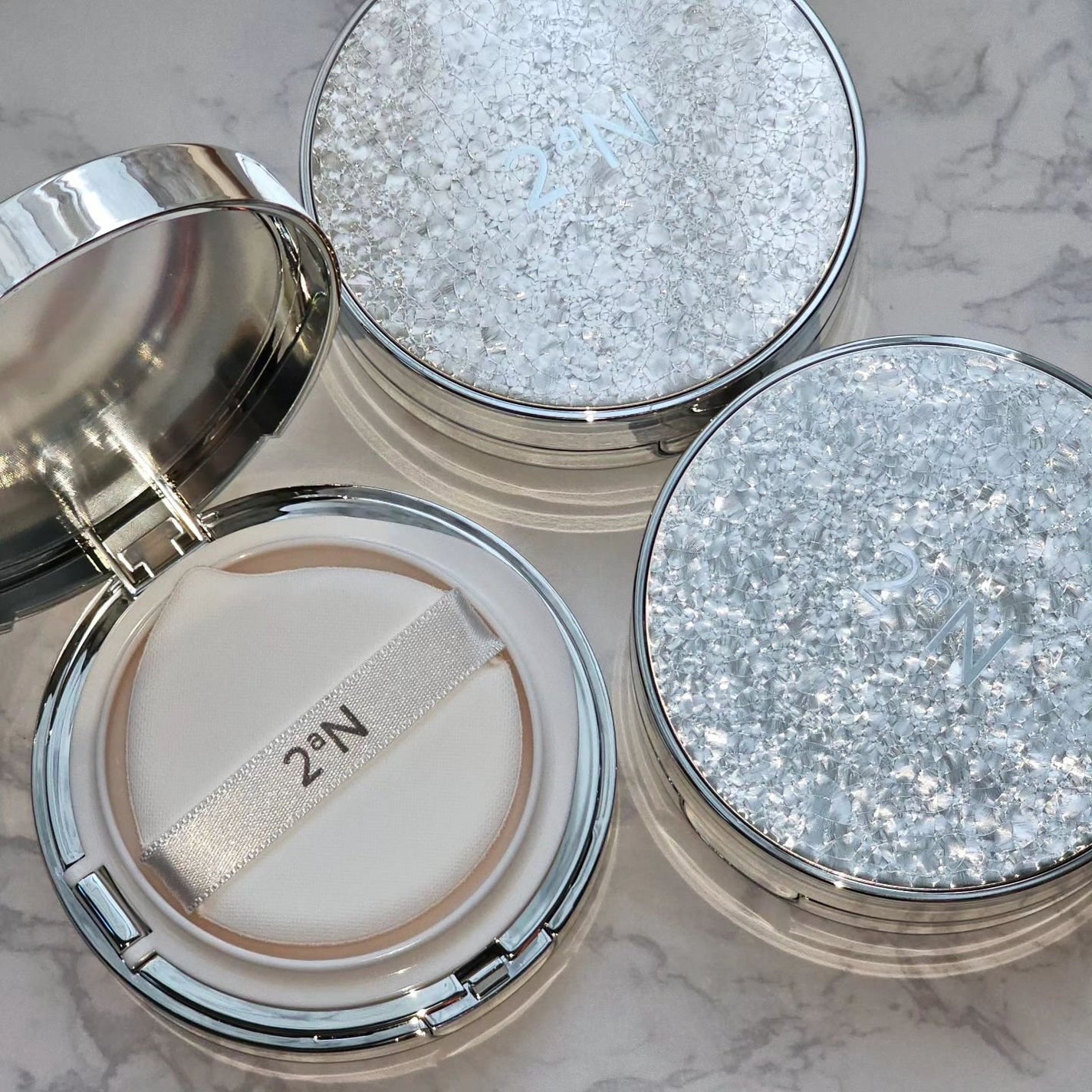 グリーミングテンションパクト/2aN/クリーム・エマルジョンファンデーションを使ったクチコミ(6枚目)