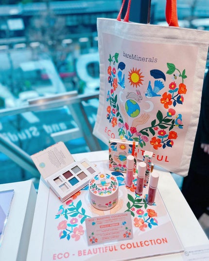 CHÏZU on LIPS 「ベアミネラル新商品発表会へ🥰ブランド創業1995年🌏肌と地球に..」(6枚目)